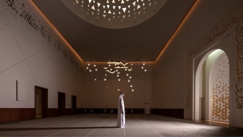 mezquita de mohamed abdulkhaliq gargash interior