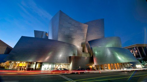 exterior del walt disney concert hall