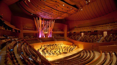 escenario del walt disney concert hall