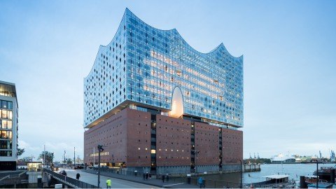 exterior del elbphilharmonie