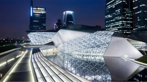 exterior del guangzhou opera house