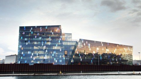 exterior del harpa concert hall