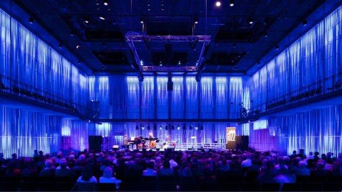 escenario del harpa concert hall