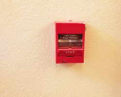 interruptor de alarma de incendio